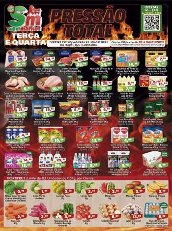 Folheto Rede Supermarket - 03/01/2023 - 04/01/2023.