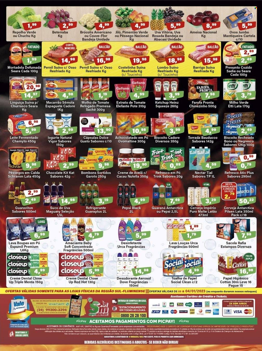 Folheto Rede Supermarket - 03/01/2023 - 04/01/2023. Página 2