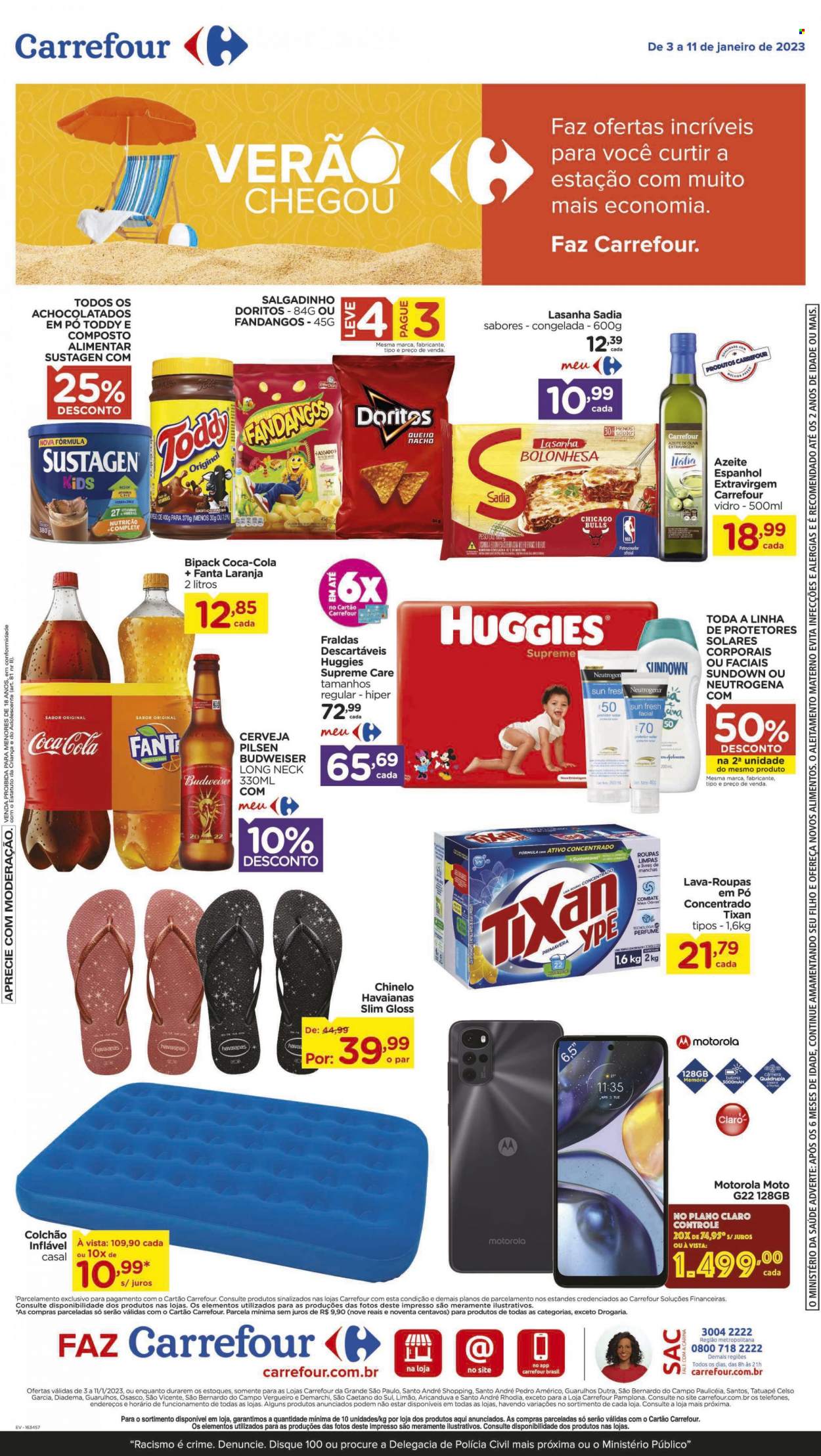 Folheto Carrefour Hiper - 03/01/2023 - 11/01/2023. Página 1
