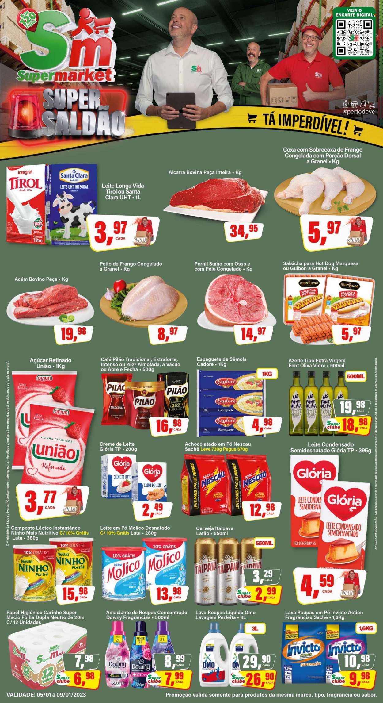 Folheto Rede Supermarket - 05/01/2023 - 09/01/2023. Página 1