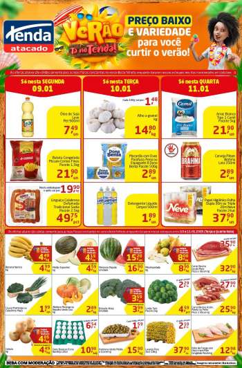 Folheto Tenda Atacado - 09/01/2023 - 11/01/2023.