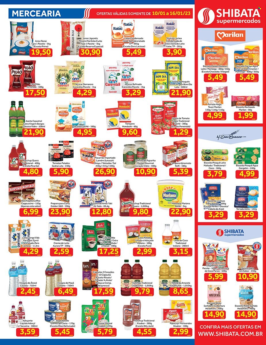 Folheto Shibata Supermercados - 10/01/2023 - 16/01/2023. Página 2