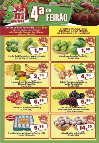 Folheto Rede Supermarket - 11/01/2023 - 11/01/2023.