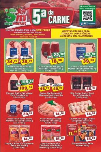 Folheto Rede Supermarket - 12/01/2023 - 12/01/2023.
