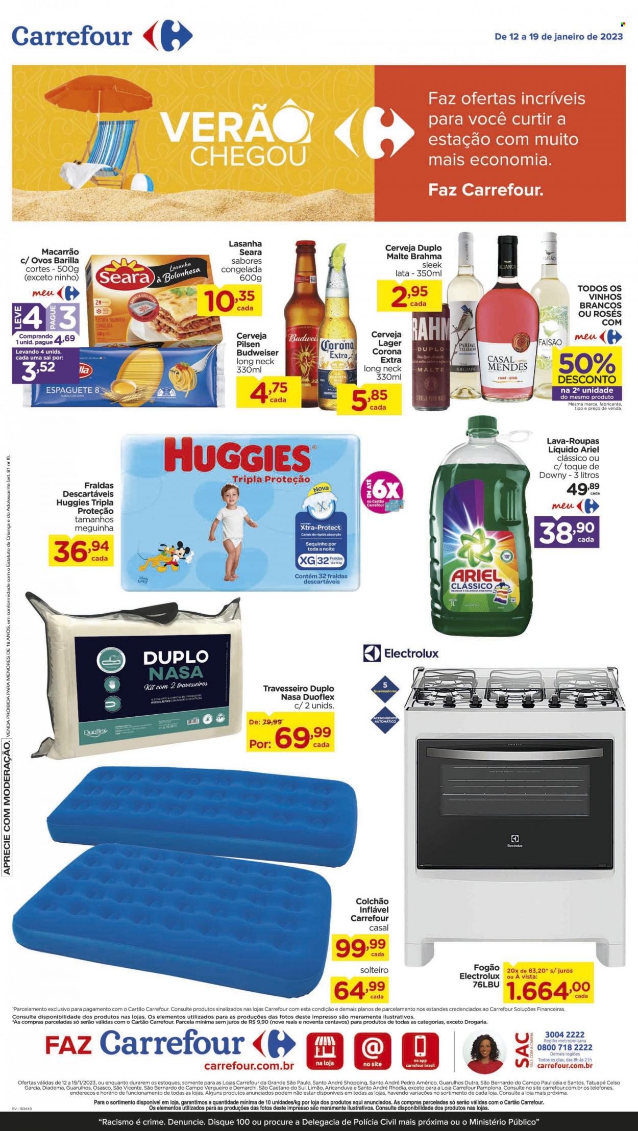 Folheto Carrefour Hiper - 12/01/2023 - 19/01/2023. Página 1