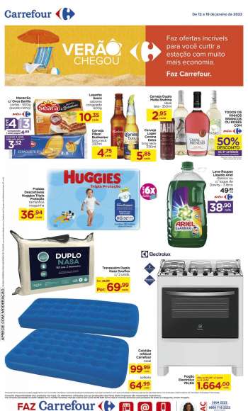 Folheto Carrefour Hiper - 12/01/2023 - 19/01/2023.