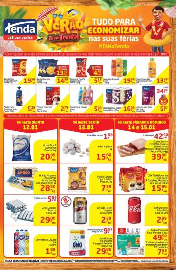 Folheto Tenda Atacado - 12/01/2023 - 15/01/2023.