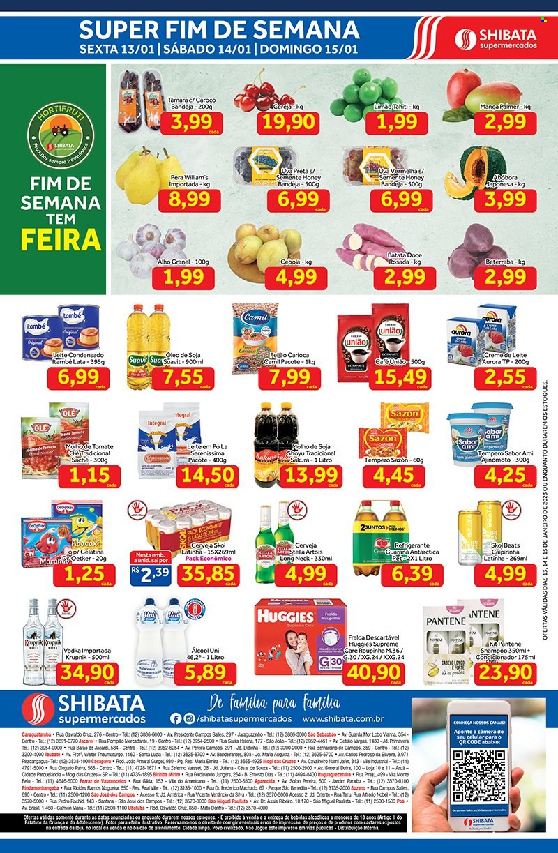 Folheto Shibata Supermercados - 13/01/2023 - 15/01/2023. Página 2