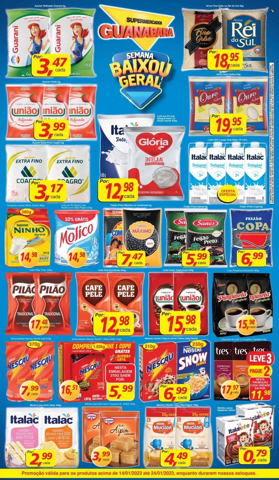 Folheto Supermercados Guanabara - 14/01/2023 - 24/01/2023. Página 2