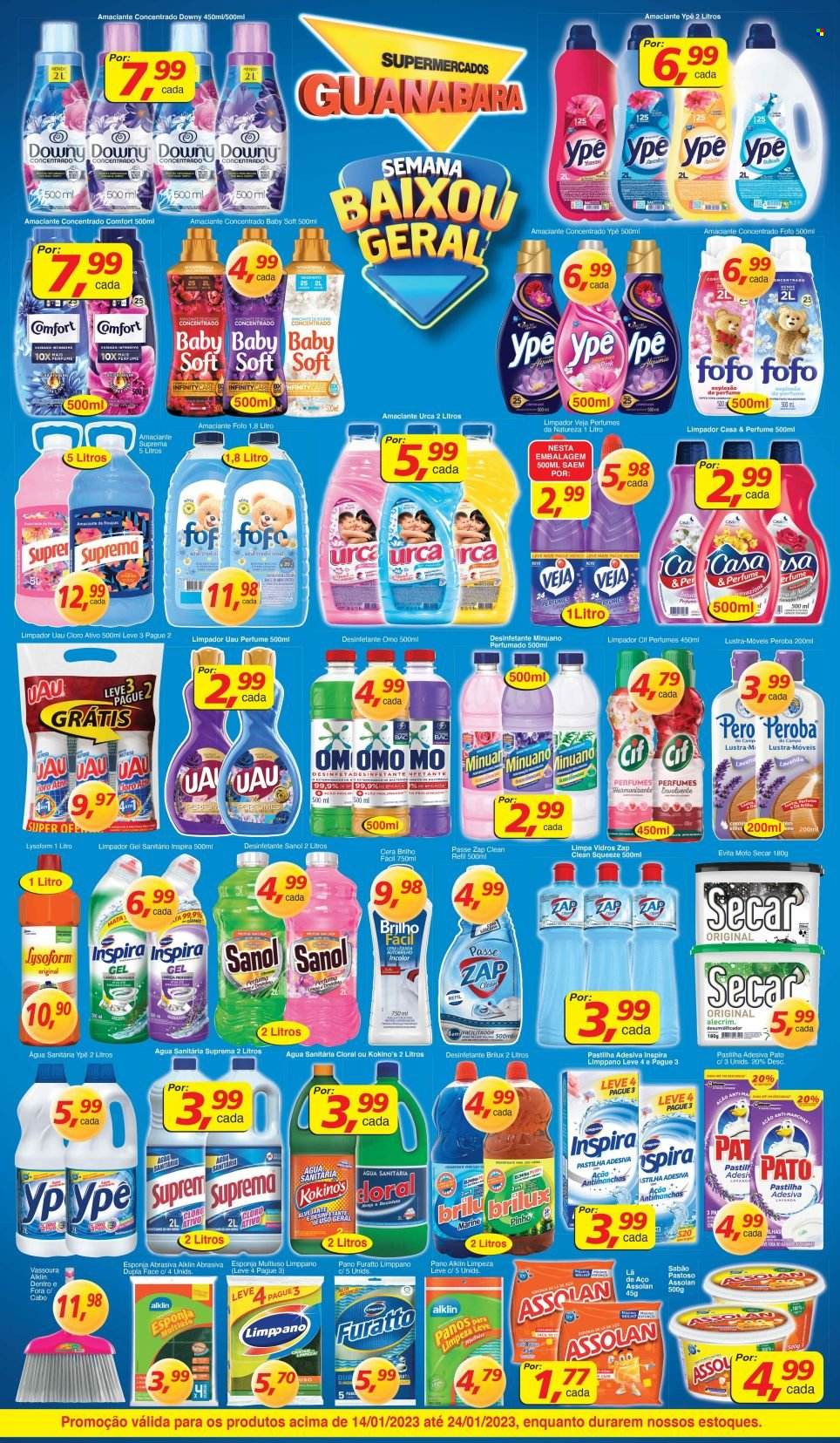 Folheto Supermercados Guanabara - 14/01/2023 - 24/01/2023. Página 7