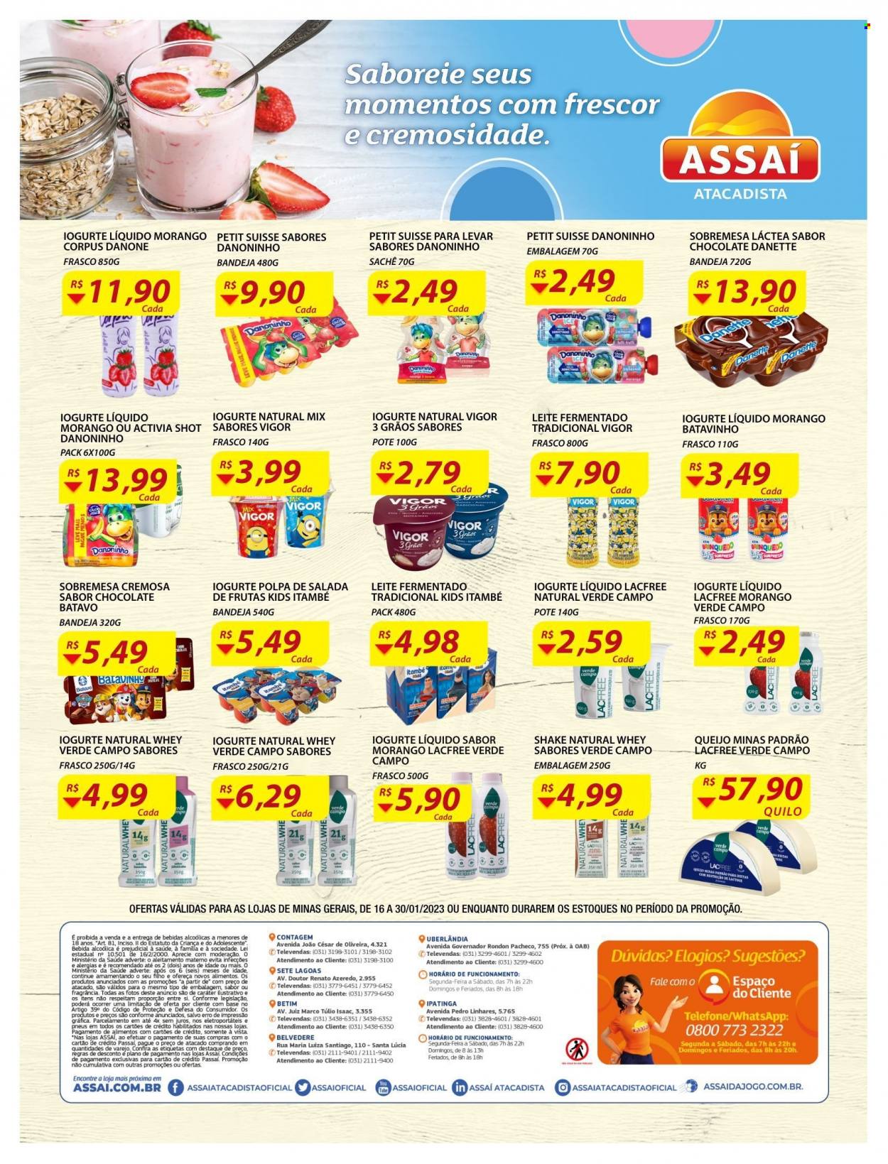 Folheto Assaí Atacadista - 16/01/2023 - 30/01/2023. Página 2