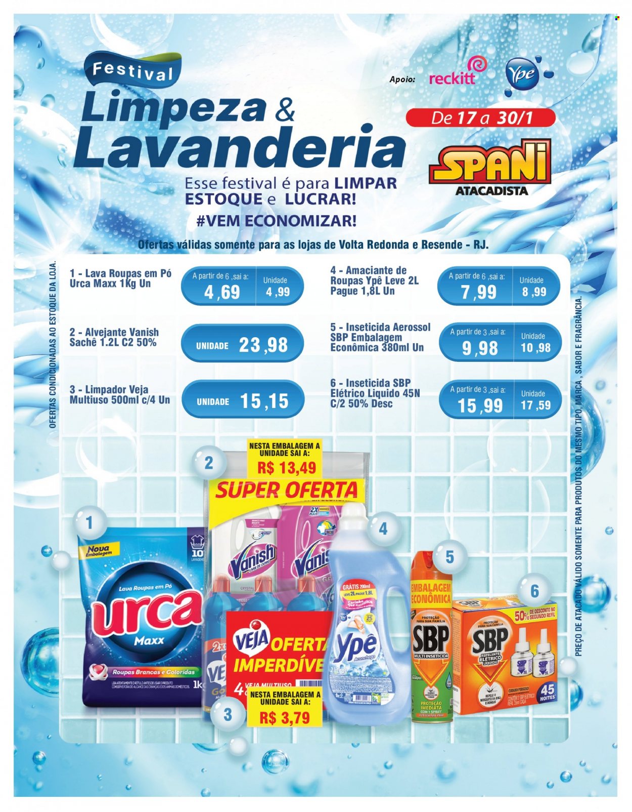 Folheto Spani Atacadista - 17/01/2023 - 30/01/2023. Página 1