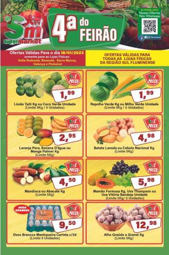 Folheto Rede Supermarket - 18/01/2023 - 18/01/2023.