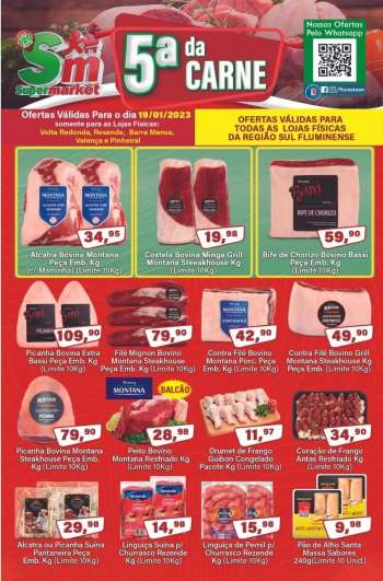 Folheto Rede Supermarket - 19/01/2023 - 19/01/2023.