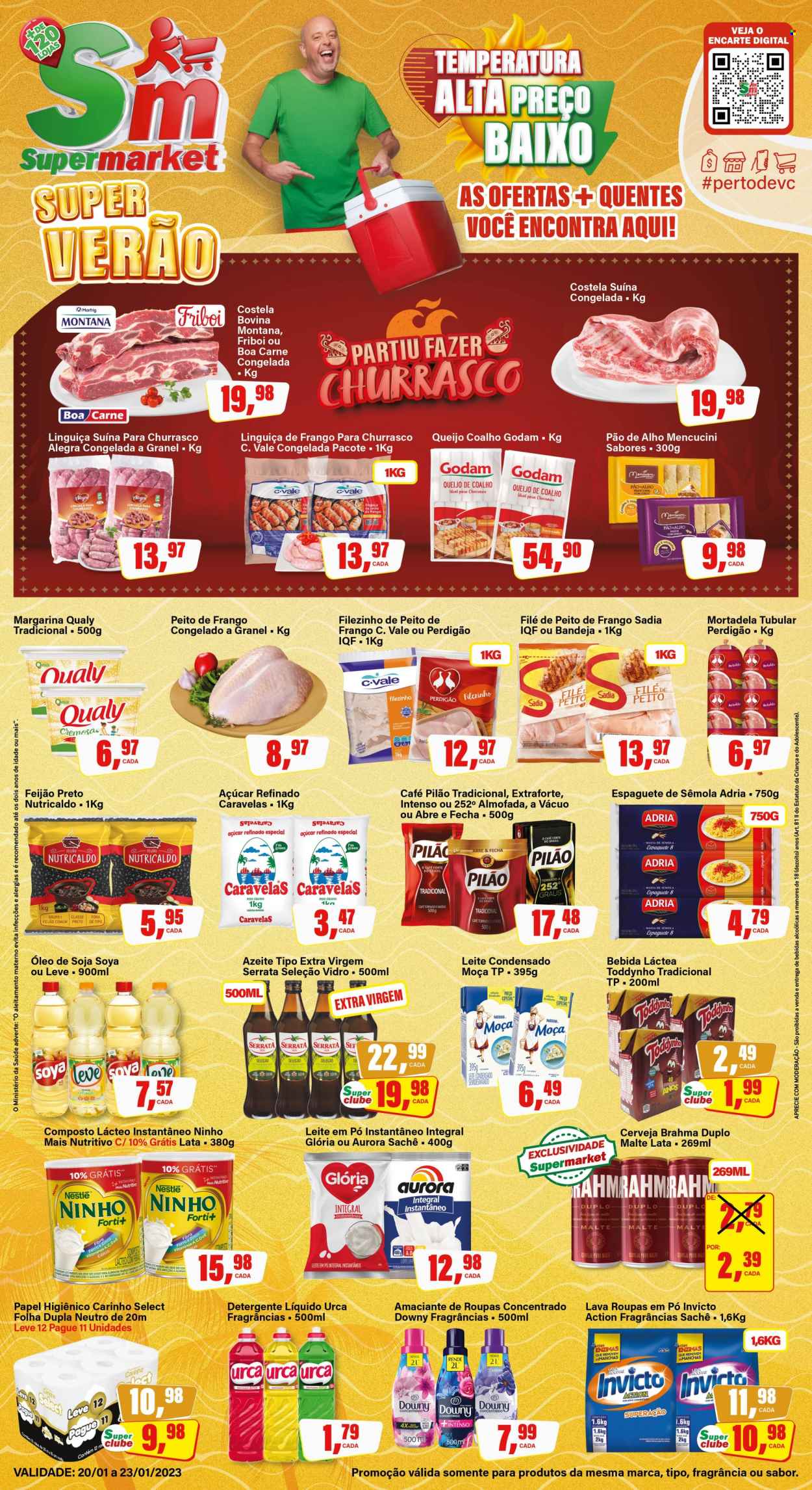 Folheto Rede Supermarket - 20/01/2023 - 23/01/2023. Página 1