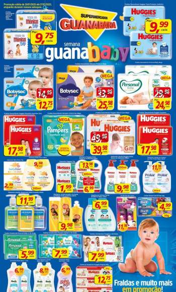 Folheto Supermercados Guanabara - 25/01/2023 - 27/01/2023.