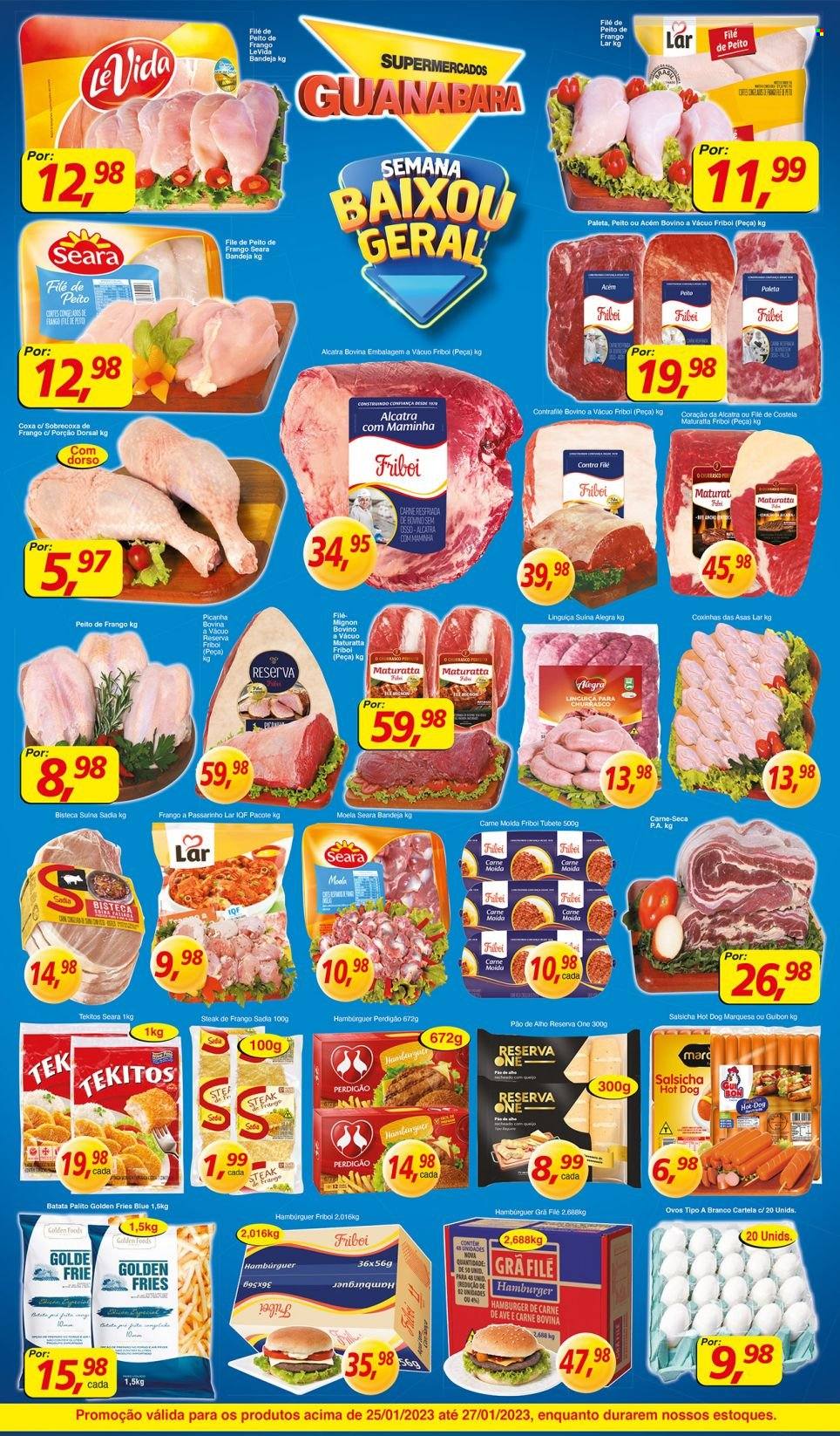 Folheto Supermercados Guanabara - 25/01/2023 - 27/01/2023. Página 9