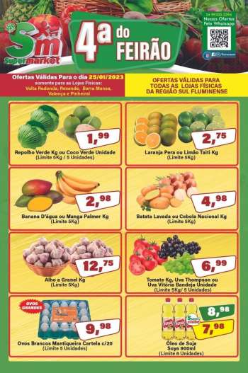 Folheto Rede Supermarket - 25/01/2023 - 25/01/2023.