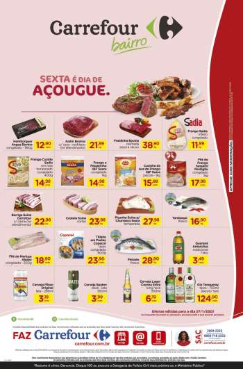 Folheto Carrefour Bairro - 27/01/2023 - 27/01/2023.