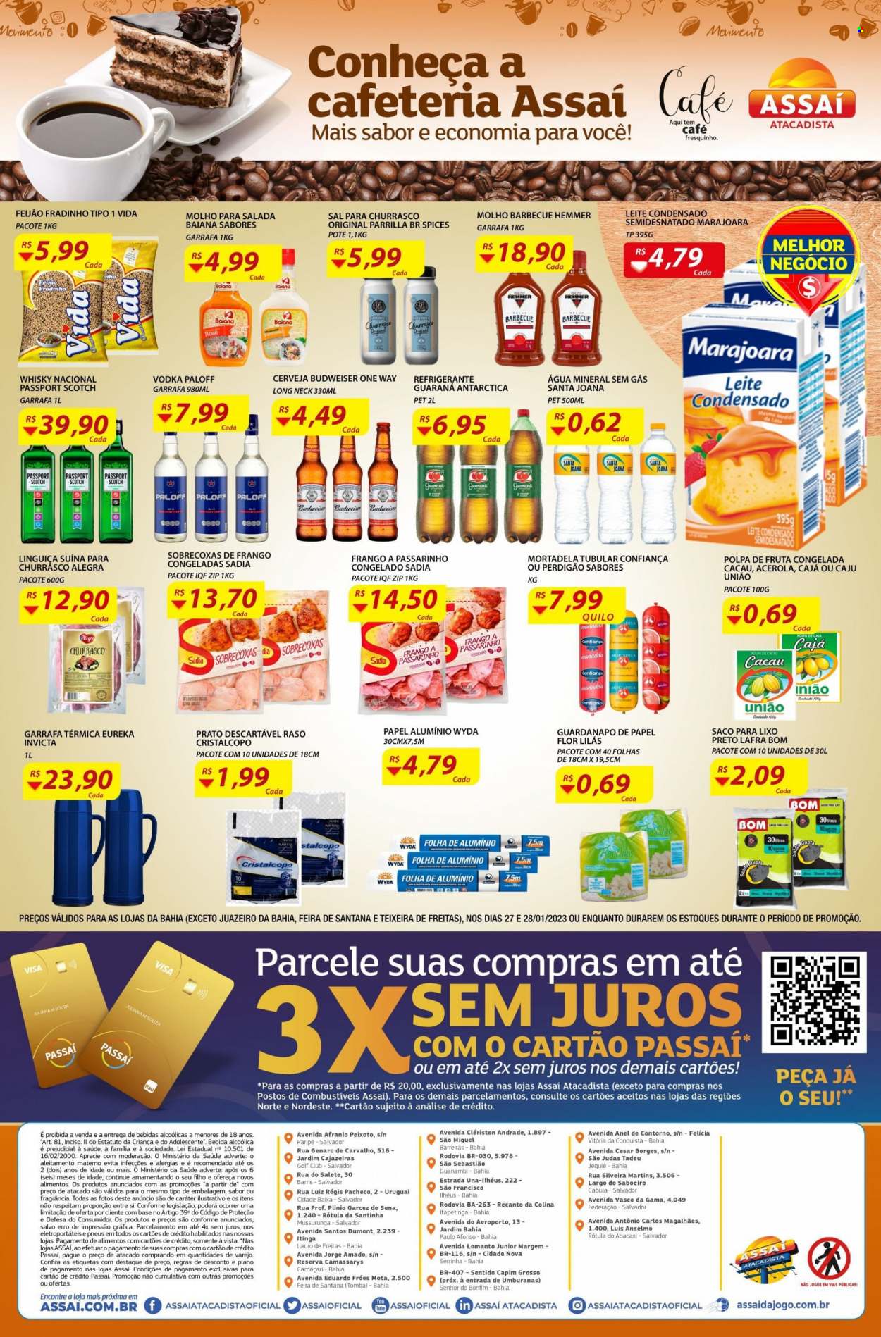 Folheto Assaí Atacadista - 27/01/2023 - 28/01/2023. Página 2