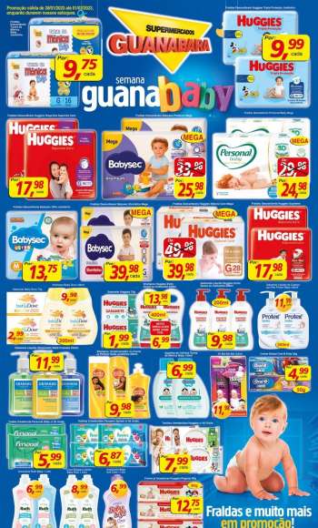 Folheto Supermercados Guanabara - 28/01/2023 - 01/02/2023.