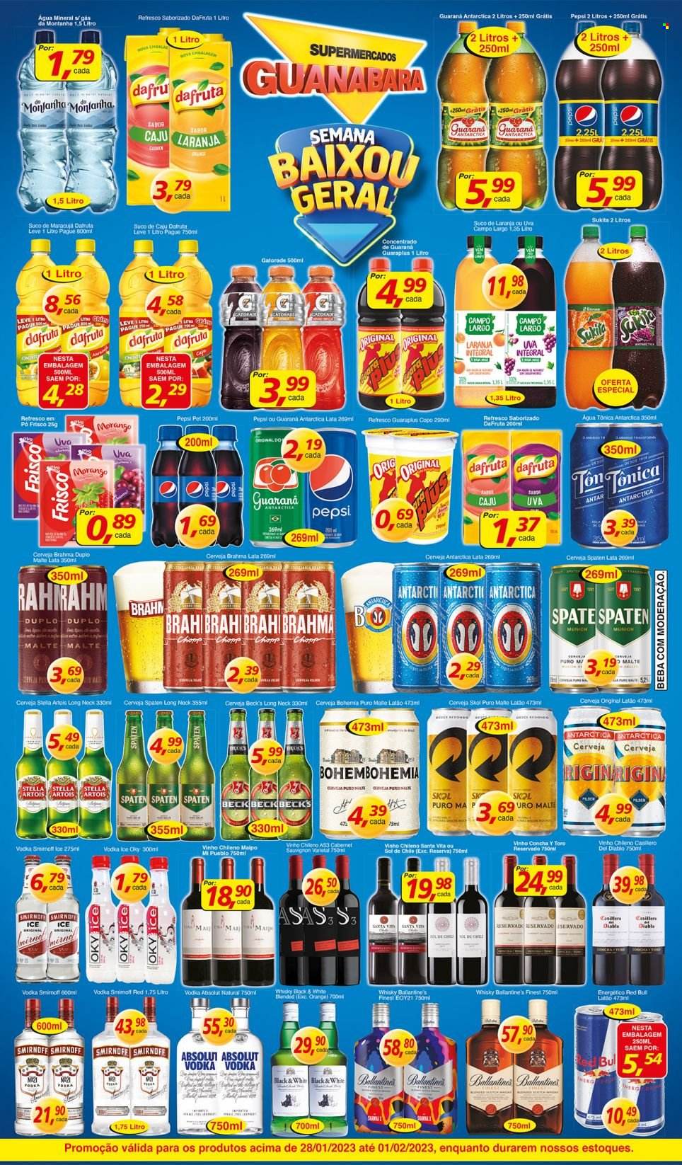 Folheto Supermercados Guanabara - 28/01/2023 - 01/02/2023. Página 8