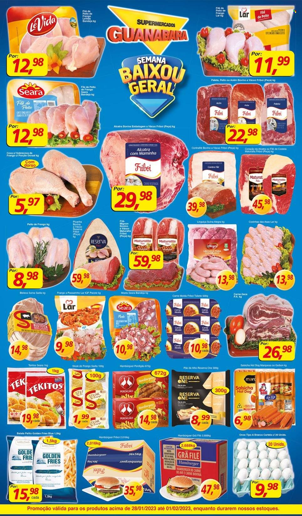 Folheto Supermercados Guanabara - 28/01/2023 - 01/02/2023. Página 9