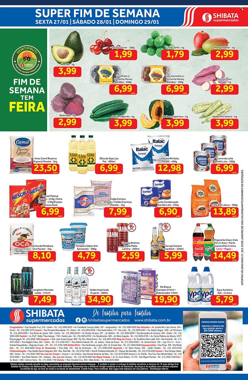 Folheto Shibata Supermercados - 27/01/2023 - 29/01/2023. Página 2