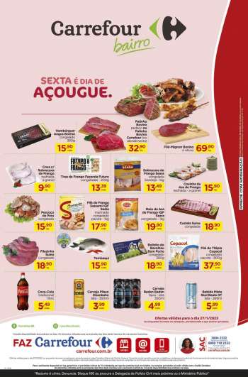 Folheto Carrefour Bairro - 27/01/2023 - 27/01/2023.