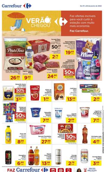 Folheto Carrefour Hiper - 27/01/2023 - 29/01/2023.