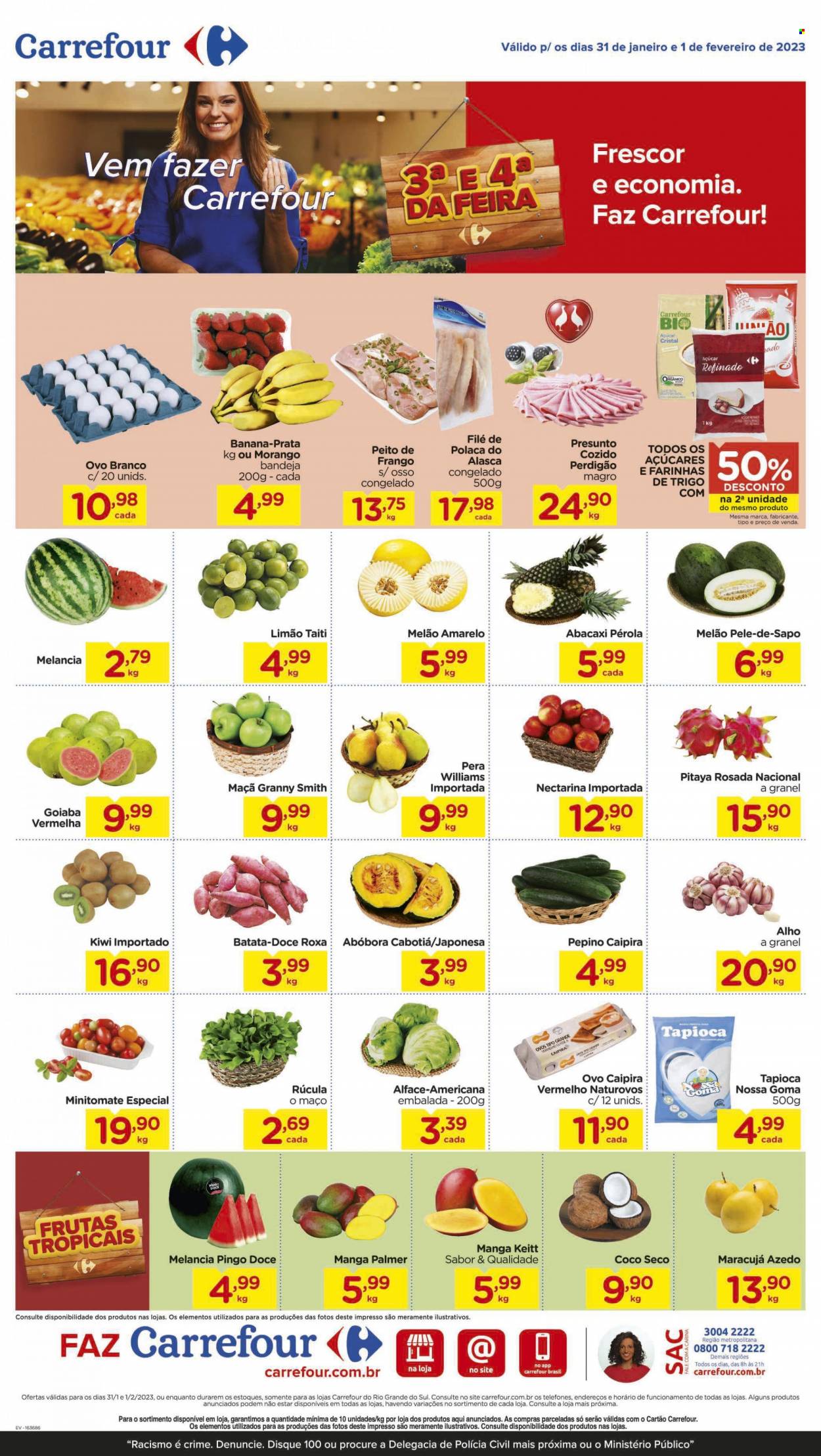 Folheto Carrefour Hiper - 31/01/2023 - 01/02/2023. Página 1