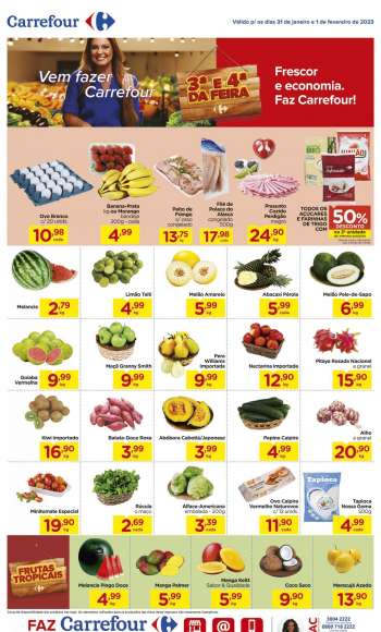 Folheto Carrefour Hiper - 31/01/2023 - 01/02/2023.