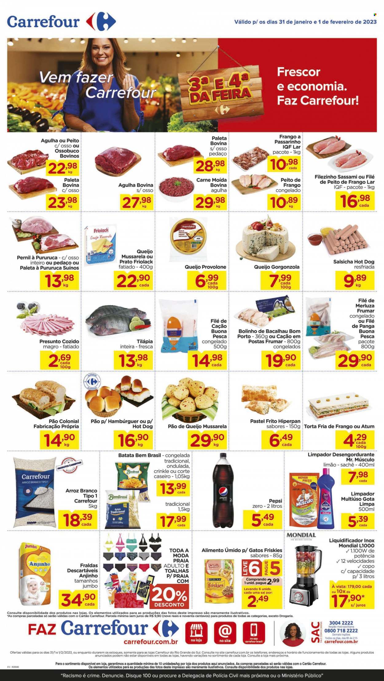 Folheto Carrefour Hiper - 31/01/2023 - 01/02/2023. Página 2