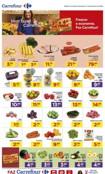 Folheto Carrefour Hiper - 31/01/2023 - 01/02/2023.