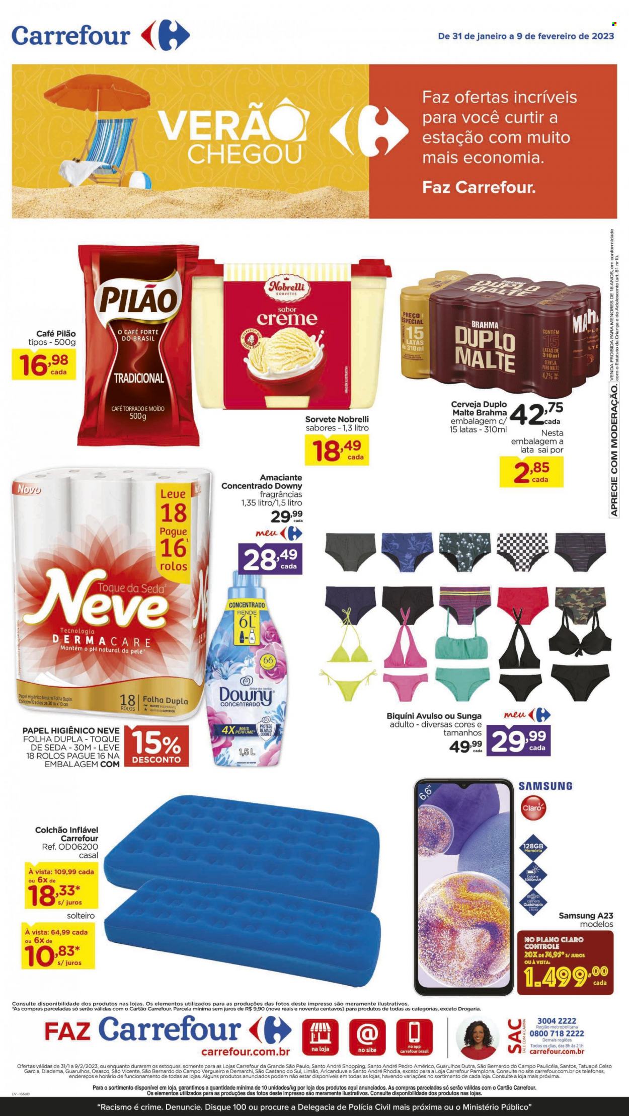 Folheto Carrefour Hiper - 31/01/2023 - 09/02/2023. Página 1