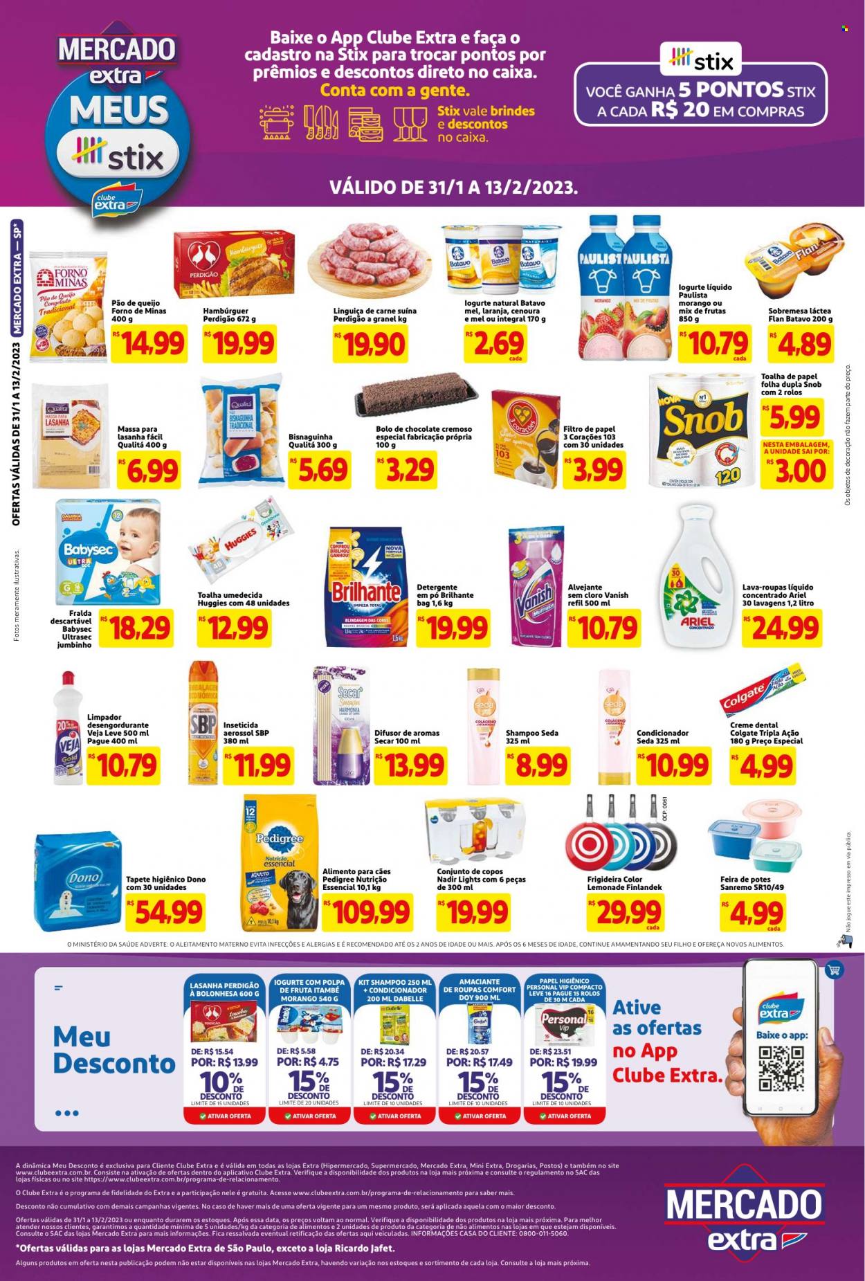 Folheto Mercado Extra - 31/01/2023 - 13/02/2023. Página 2