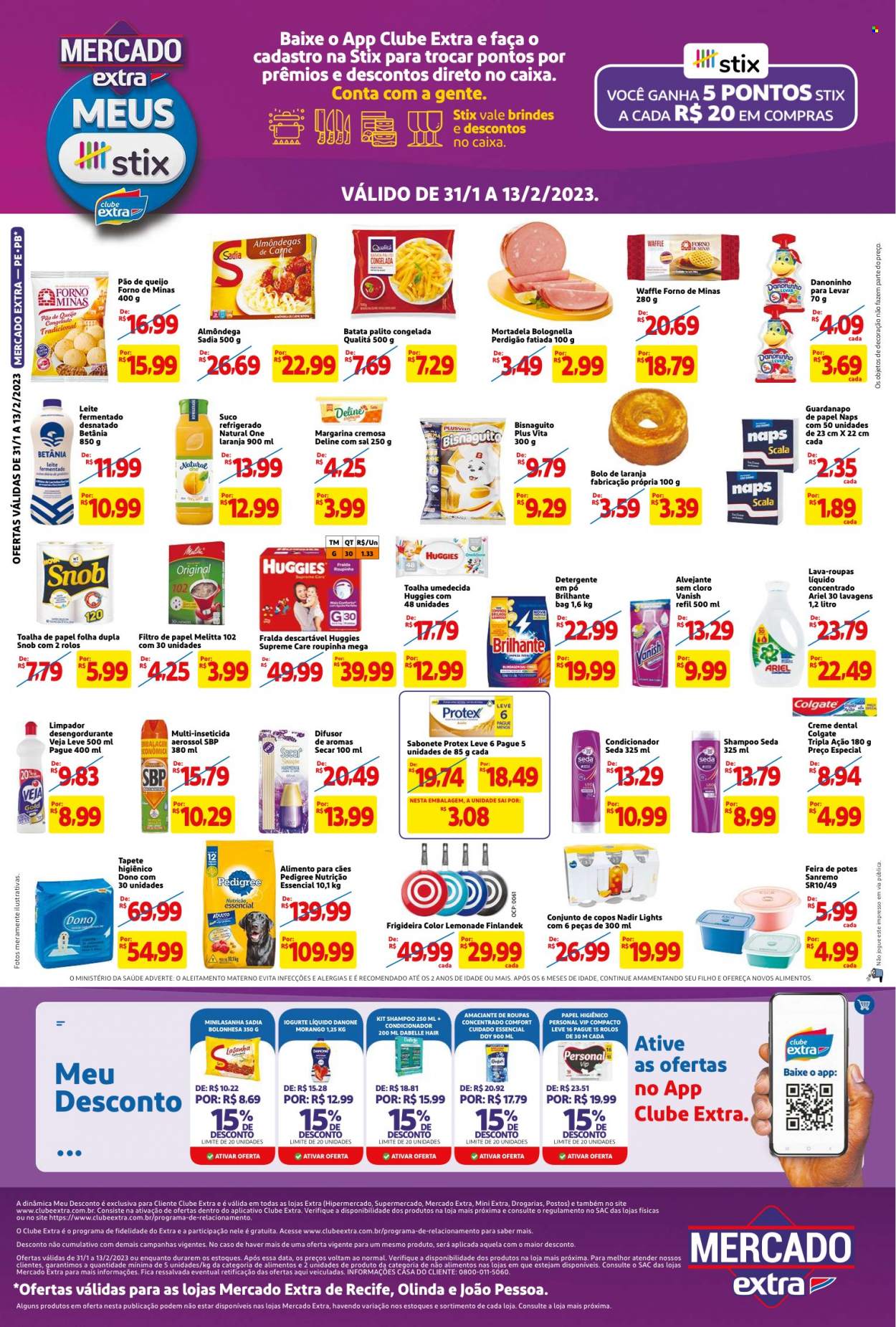 Folheto Mercado Extra - 31/01/2023 - 13/02/2023. Página 2