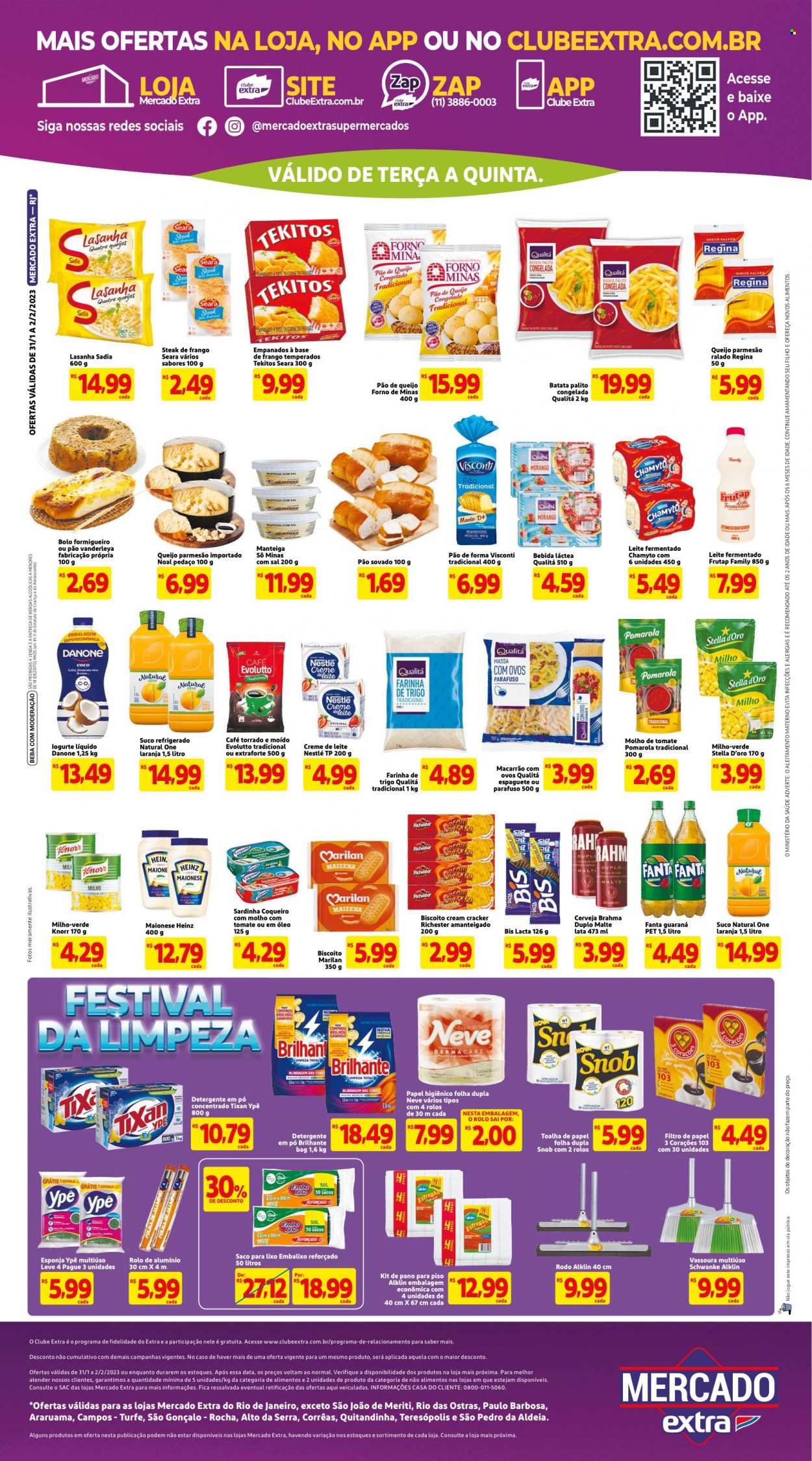 Folheto Mercado Extra - 31/01/2023 - 02/02/2023. Página 2