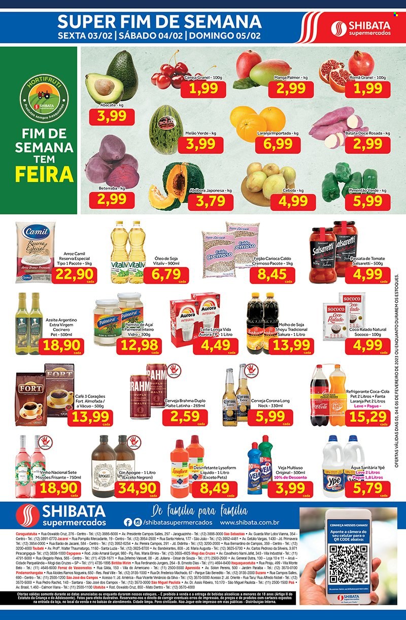 Folheto Shibata Supermercados - 03/02/2023 - 05/02/2023. Página 2