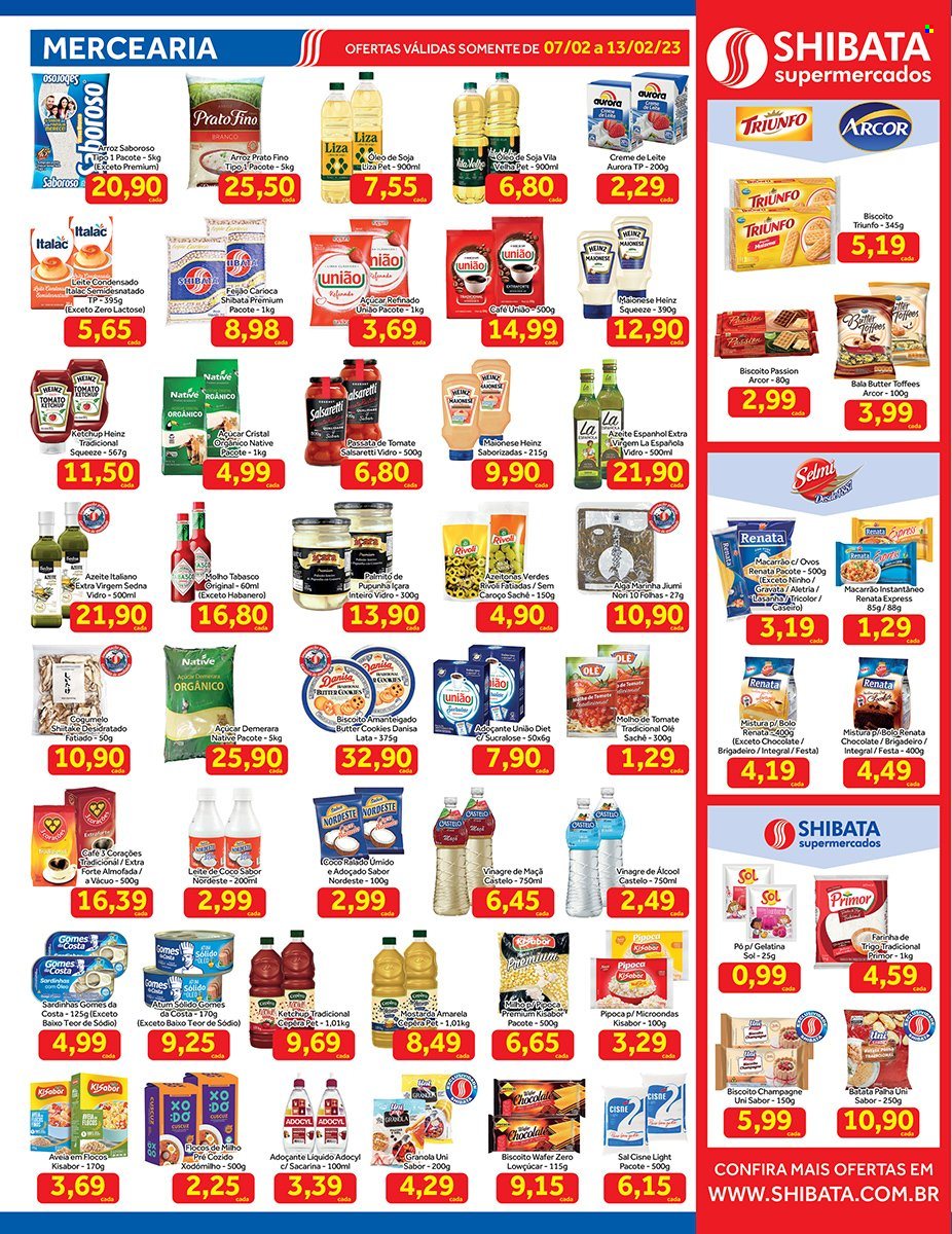 Folheto Shibata Supermercados - 07/02/2023 - 13/02/2023. Página 2