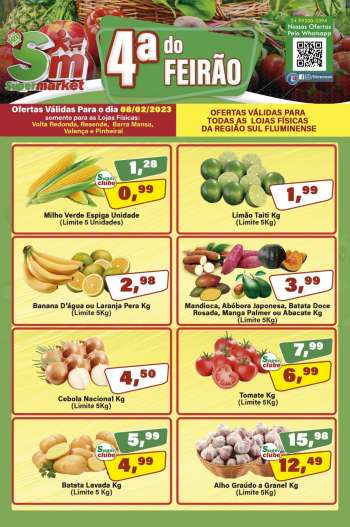Folheto Rede Supermarket - 08/02/2023 - 08/02/2023.