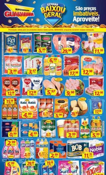 Folheto Supermercados Guanabara - 09/02/2023 - 09/02/2023.