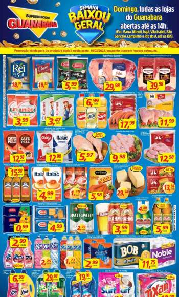 Folheto Supermercados Guanabara - 10/02/2023 - 10/02/2023.