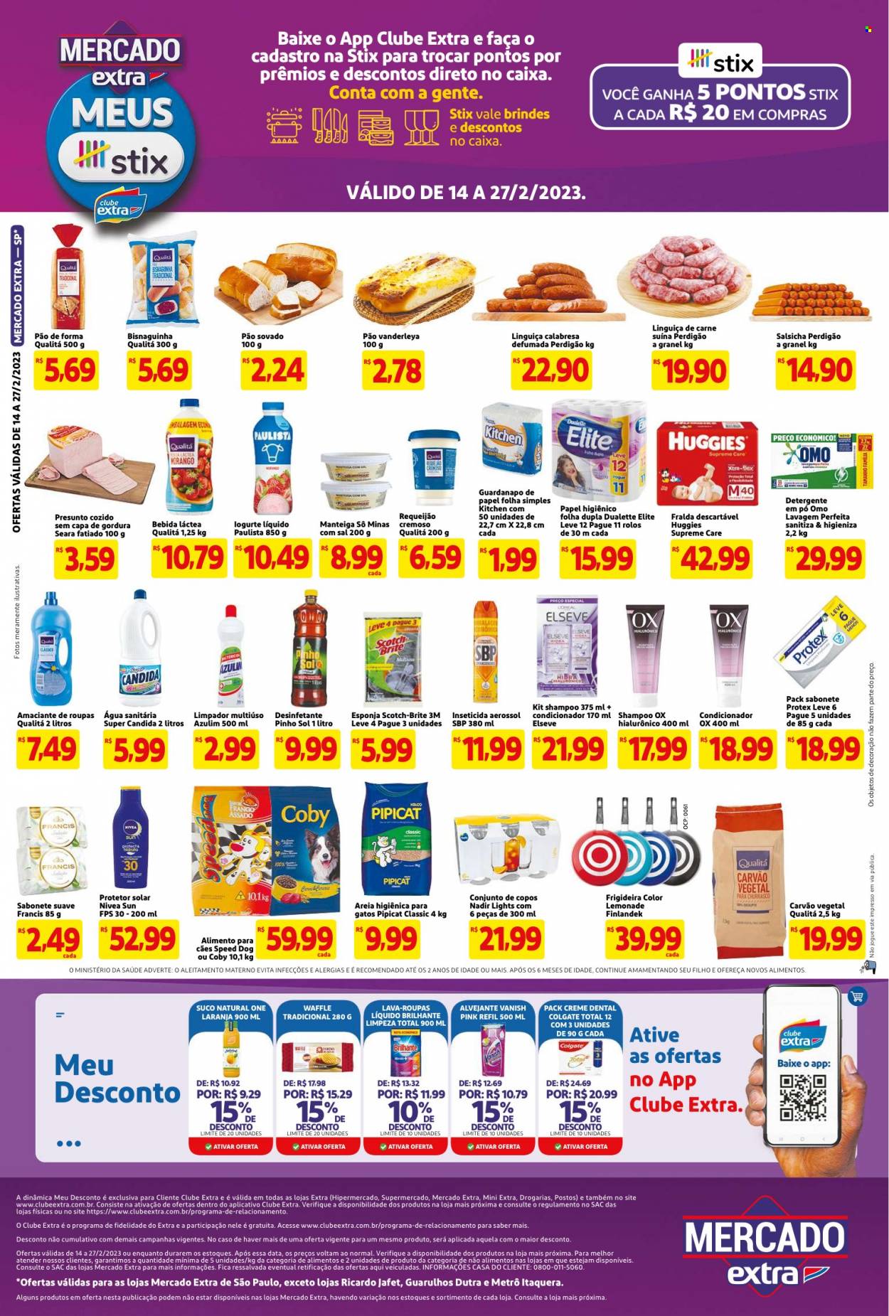 Folheto Mercado Extra - 14/02/2023 - 27/02/2023. Página 2