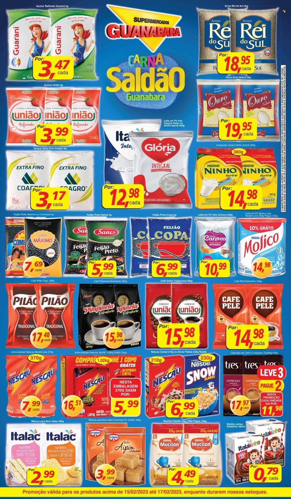 Folheto Supermercados Guanabara - 15/02/2023 - 17/02/2023. Página 2