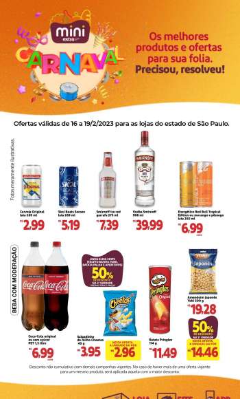 Folheto Mini Extra - 16/02/2023 - 19/02/2023.