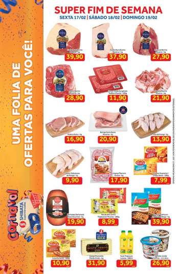 Folheto Shibata Supermercados - 17/02/2023 - 19/02/2023.