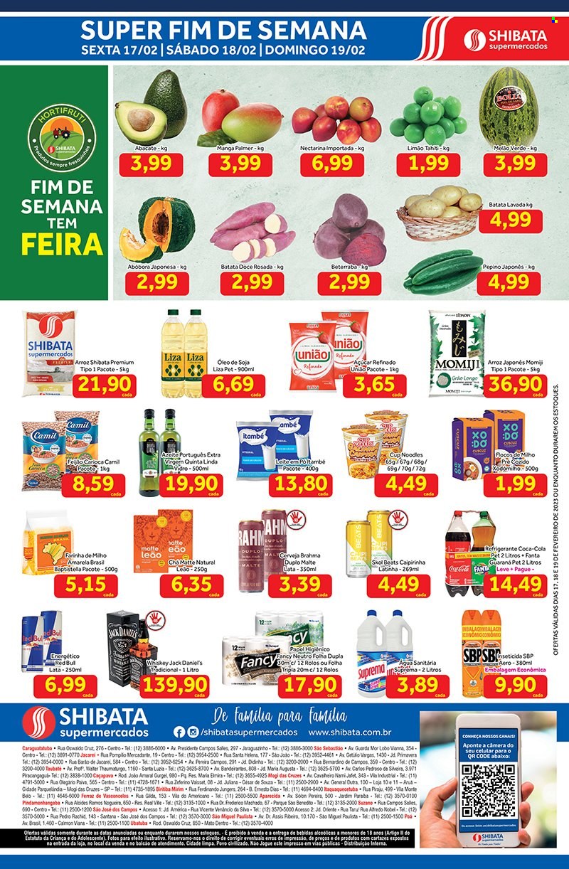 Folheto Shibata Supermercados - 17/02/2023 - 19/02/2023. Página 2