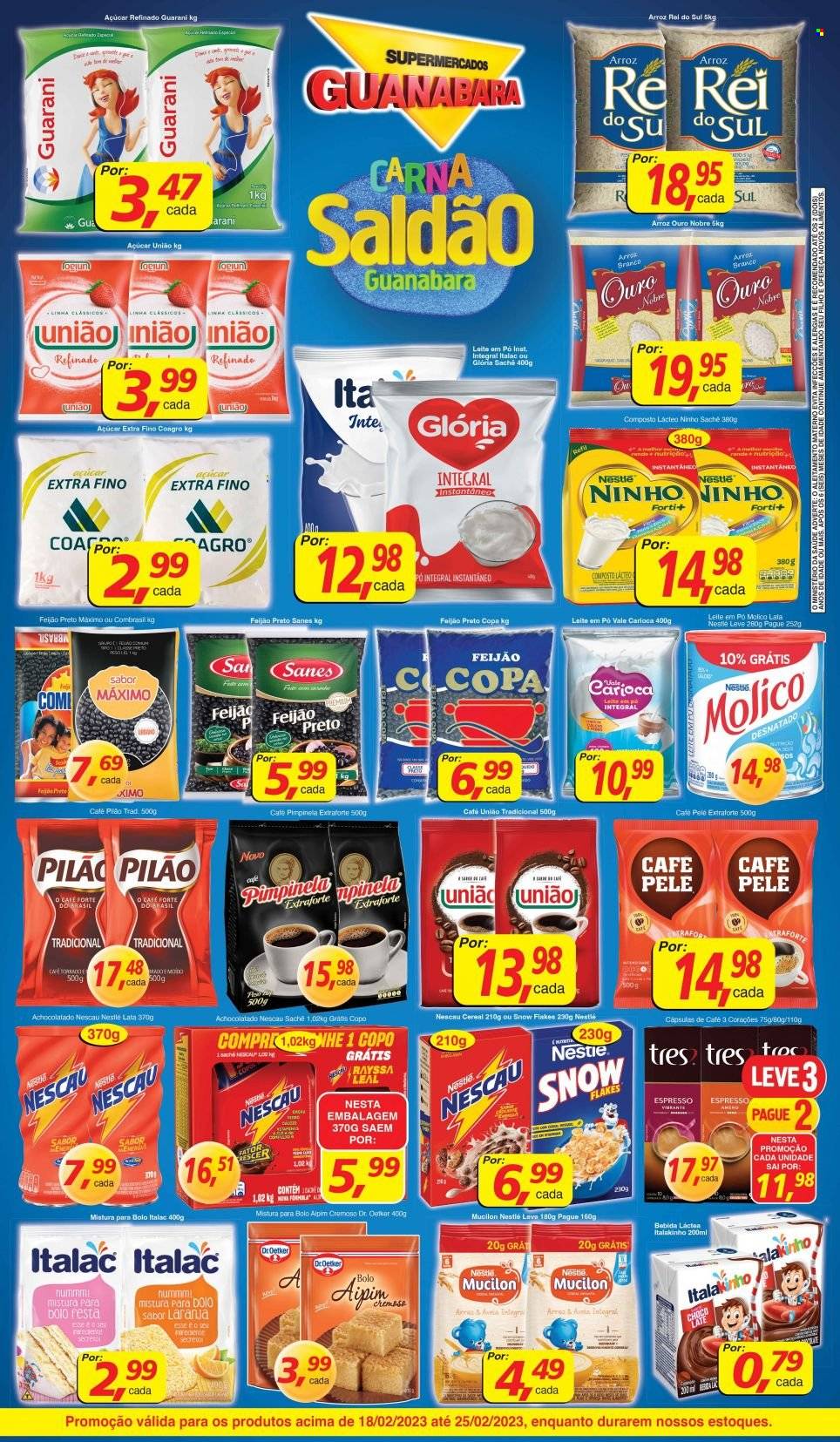 Folheto Supermercados Guanabara - 18/02/2023 - 25/02/2023. Página 2