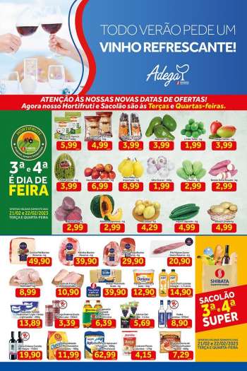 Folheto Shibata Supermercados - 21/02/2023 - 27/02/2023.